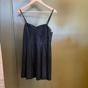 Free People Black Mini Dress